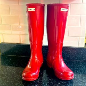 Hunter Original Tall Gloss Rain Boots